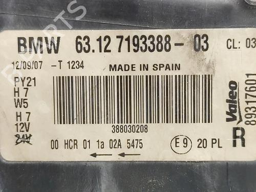 Right headlight BMW 1 (E87) 120 d | BP28073138C29 