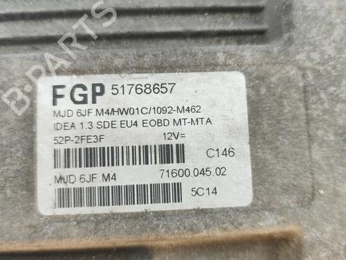 Engine control unit (ECU) LANCIA MUSA (350_) 1.3 D Multijet (350.AXB11, 350.AXB1A) | BP28116276M57 