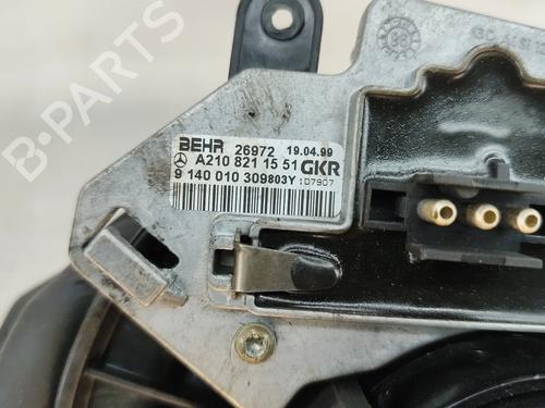 Heater blower motor MERCEDES-BENZ E-CLASS (W210) E 220 CDI (210.006) | BP28180533M62 