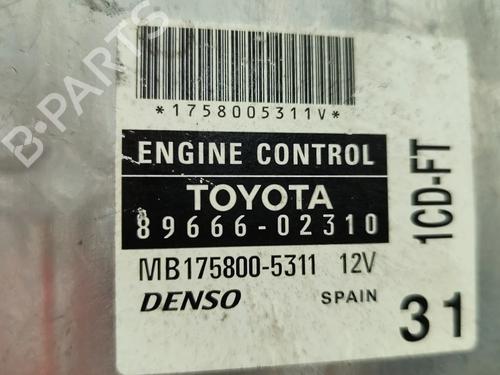 Engine control unit (ECU) TOYOTA COROLLA (_E12_) 2.0 D-4D (CDE120_, CDE120R) | BP26612298M57 