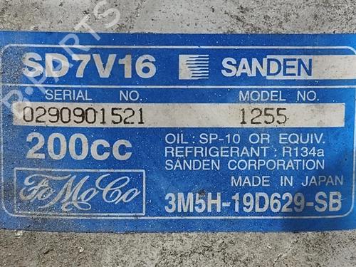 AC compressor MAZDA 3 Saloon (BK) 1.6 DI Turbo (BK12Y) | BP26682095M34