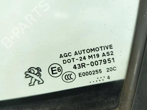 Front left quarter glass PEUGEOT 208 I (CA_, CC_) 1.4 HDi | BP28609177C111 