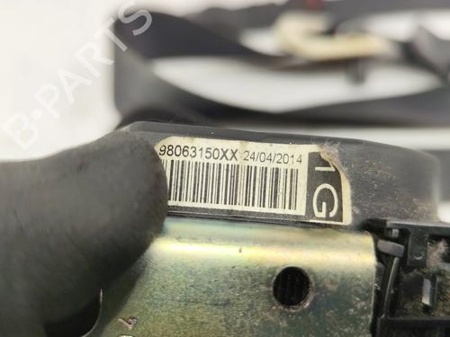 Front left seatbelt PEUGEOT 208 I (CA_, CC_) 1.4 HDi | BP28609136I26 
