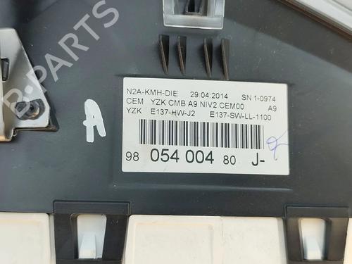 Instrument cluster PEUGEOT 208 I (CA_, CC_) 1.4 HDi | BP28609043C47