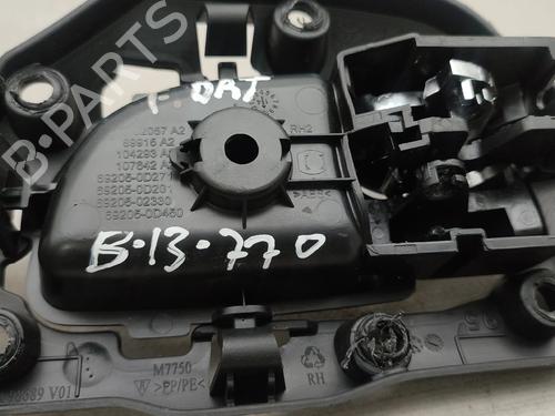 Front right interior door handle PEUGEOT 108 1.0 VTi | BP28727083I14 