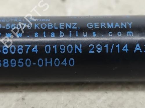 Tailgate lift support PEUGEOT 108 1.0 VTi | BP28728661C138 
