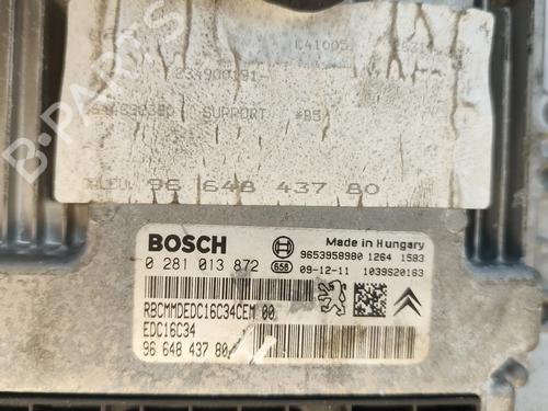 Engine control unit (ECU) CITROËN C4 I (LC_) 1.6 HDi | BP28810907M57 