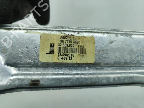 Rear right window mechanism PEUGEOT 208 I (CA_, CC_) 1.2 VTI 82 | BP28807316C25