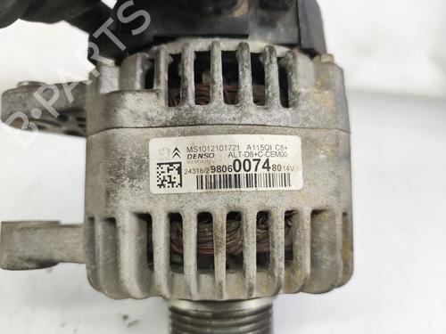 Alternator PEUGEOT 208 I (CA_, CC_) 1.2 VTI 82 | BP28807254M7