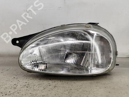 Used Left headlight OPEL CORSA B (S93) 1.2 i (F08, F68, M68) (45 hp) 29068286