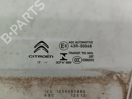 Front left door window CITROËN C3 III (SX) 1.2 THP 110 (SXHNPS, SXHNZT, SXHNZ6) | BP29075022C18 