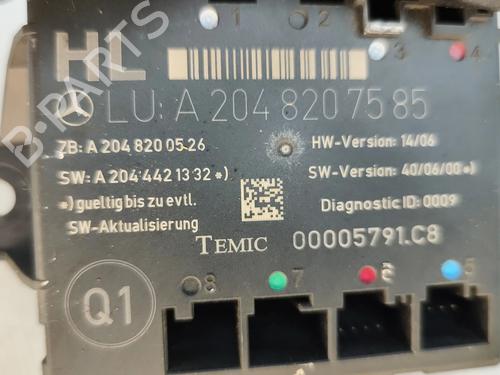 Electronic module MERCEDES-BENZ C-CLASS (W204) C 220 CDI (204.008) | BP29077736M83