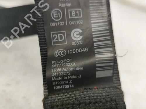 Rear right seatbelt PEUGEOT 308 SW II (LC_, LJ_, LR_, LX_, L4_) 1.6 HDi 92 | BP29205326I28 