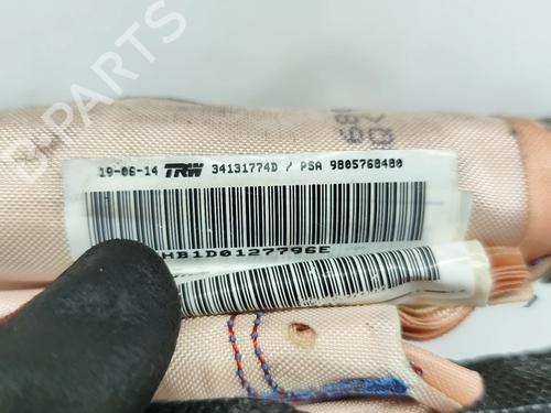 Left curtain airbag PEUGEOT 308 SW II (LC_, LJ_, LR_, LX_, L4_) 1.6 HDi 92 | BP29205334C11 