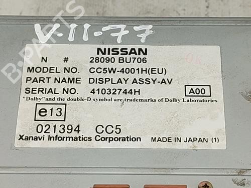 Display monitor NISSAN ALMERA TINO (V10) 2.2 dCi | BP29341078C48 
