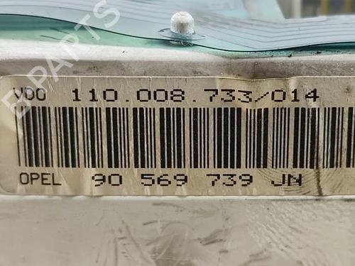 Kombiinstrument OPEL VECTRA B Hatchback (J96) 1.7 TD (F68) | BP29387130C47 