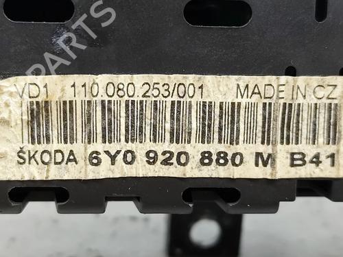 Instrument cluster SKODA FABIA I Combi (6Y5) 1.2 | BP29429451C47 