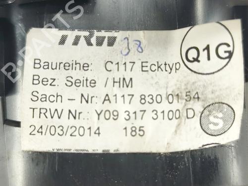 Air vent MERCEDES-BENZ CLA Coupe (C117) CLA 200 CDI (117.301) | BP29287549I21