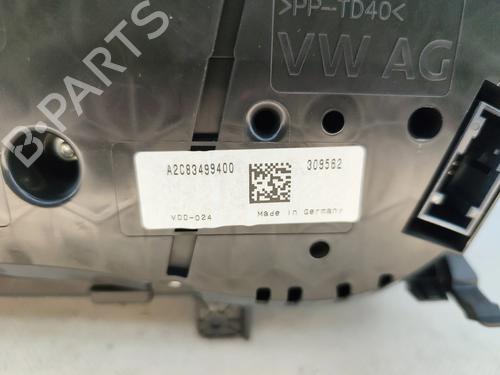 Instrument cluster VW GOLF VII (5G1, BQ1, BE1, BE2) 1.6 TDI | BP29455080C47 