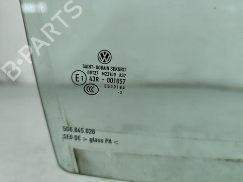 Rear right door window VW GOLF VII (5G1, BQ1, BE1, BE2) 1.6 TDI | BP29455140C21 