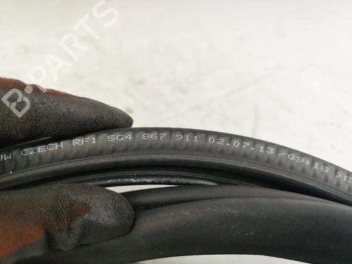Rubber door seal VW GOLF VII (5G1, BQ1, BE1, BE2) 1.6 TDI | BP29455158C142 