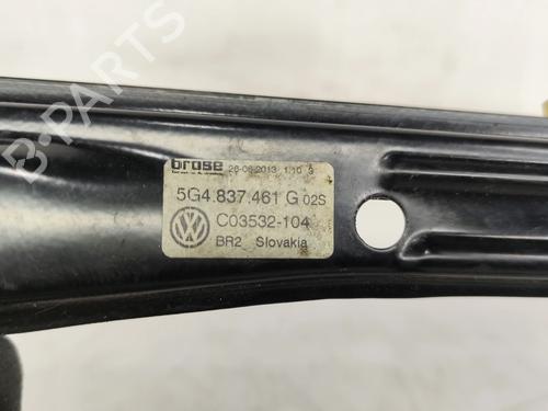 Front left window mechanism VW GOLF VII (5G1, BQ1, BE1, BE2) 1.6 TDI | BP29455159C22 