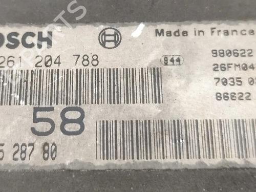 Engine control unit (ECU) CITROËN SAXO (S0, S1) 1.1 X, SX | BP29569072M57 