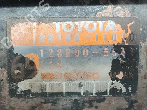 Used Starter TOYOTA COROLLA (_E10_) 1.3 XLI 16V (EE101) (88 hp) 29569065