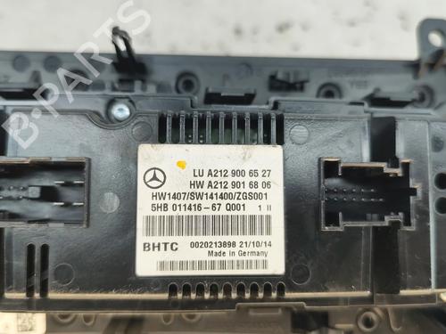 Climate control MERCEDES-BENZ E-CLASS (W212) E 220 BlueTEC (212.001) | BP29609216I5 