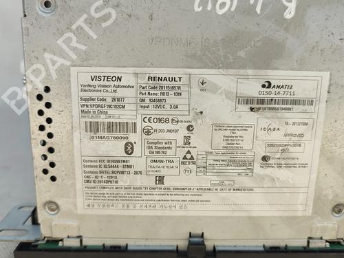 Radio RENAULT TRAFIC III Van (FG_) 1.6 dCi 125 (FGMH) | BP29614536E6 