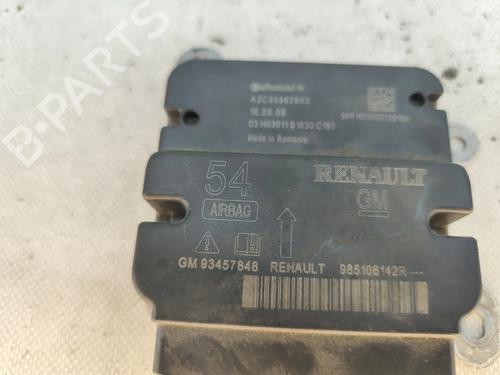 ECU airbags RENAULT TRAFIC III Van (FG_) 1.6 dCi 125 (FGMH) | BP29614543M53 