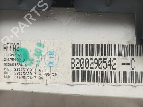 Display monitor RENAULT MEGANE II (BM0/1_, CM0/1_) 1.5 dCi (BM1F, CM1F) | BP29627551C48 