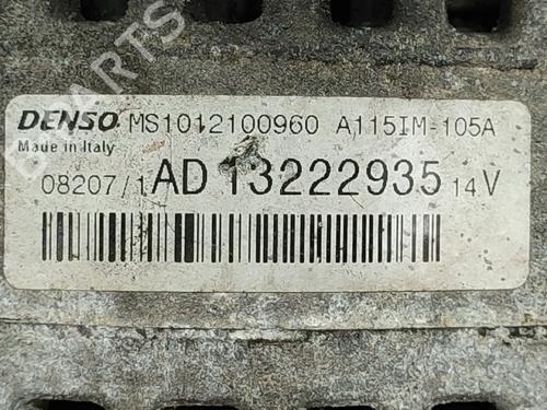 Alternator OPEL MERIVA A MPV (X03) 1.3 CDTI (E75) | BP29754748M7