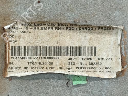 Corner bumper FORD TRANSIT CUSTOM V362 Van (FY, FZ) 2.0 EcoBlue mHEV | BP29747334C117 