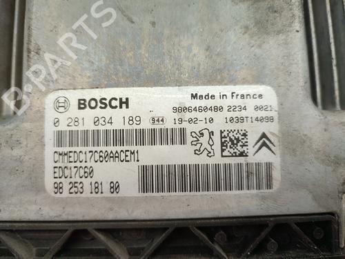 Engine control unit (ECU) PEUGEOT EXPERT Van (V_) 1.6 BlueHDi 95 | BP29825783M57