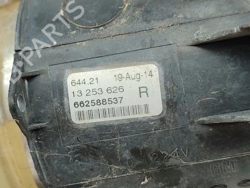 Højre foran tåkelykt OPEL CORSA D (S07) 1.3 CDTI (L08, L68) (75 hp) 29825656