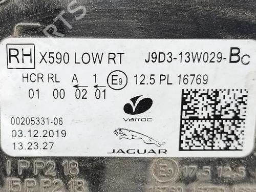 Right headlight JAGUAR I-PACE (X590) EV400 AWD | BP29826269C29