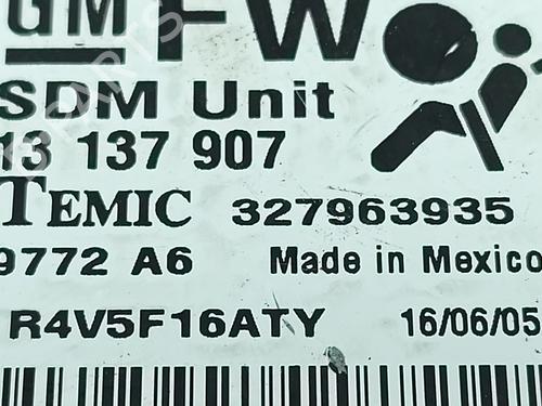 Airbag module OPEL ZAFIRA / ZAFIRA FAMILY B (A05) 1.9 CDTI (M75) | BP29274225M53