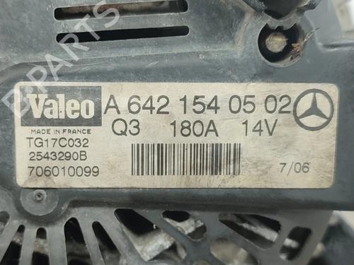 Alternator MERCEDES-BENZ R-CLASS (W251, V251) R 320 CDI 4-matic (251.125) | BP29640120M7