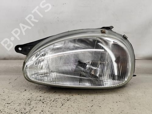 Used Left headlight OPEL CORSA B (S93) 1.0 i 12V (F08, F68, M68) (54 hp) 30131827