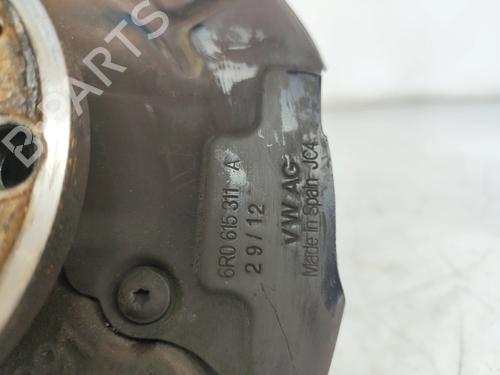 Left front steering knuckle VW POLO V (6R1, 6C1) 1.6 TDI | BP30202992M25 