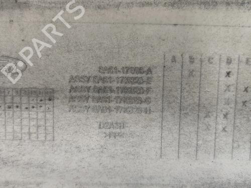 Rear bumper FORD FIESTA VI (CB1, CCN) 1.6 TDCi | BP30338089C8 