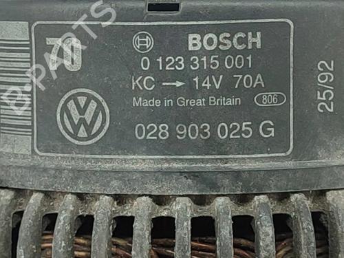 Alternador VW GOLF III (1H1) 1.9 TD, GTD | BP30084066M7 