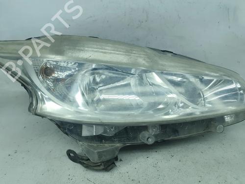 Used Right headlight PEUGEOT 208 I (CA_, CC_) 1.2 VTI 82 (82 hp) 27739183