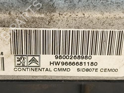 Engine control unit (ECU) CITROËN DS3 (SA_) 1.6 HDi 110 | BP30527653M57  - Image 5