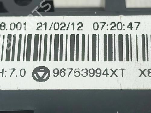 Climate control CITROËN DS3 (SA_) 1.6 HDi 110 | BP30527664I5 