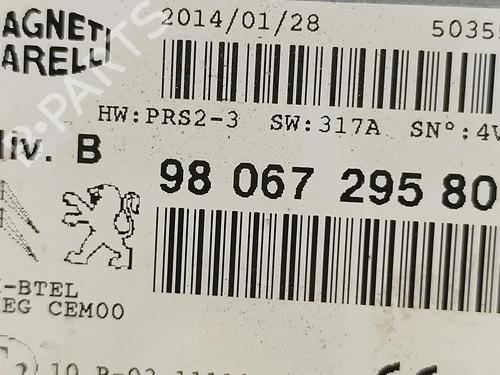 Radio PEUGEOT 208 I (CA_, CC_) 1.4 HDi | BP30599913E6 