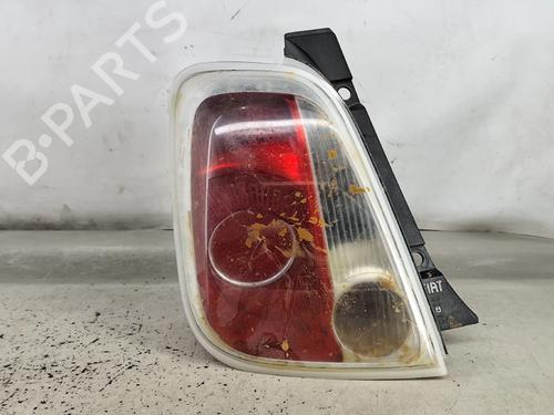 Used Left taillight FIAT 500 (312_) 1.2 (312AXA1A) (69 hp) 30626589