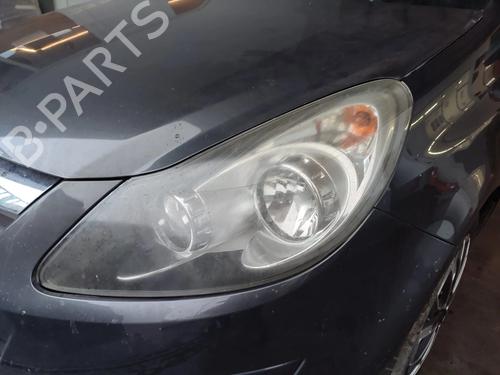 Used Left headlight OPEL CORSA D (S07) 1.3 CDTI (L08, L68) (95 hp) 30702702