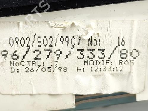 Instrument cluster CITROËN SAXO (S0, S1) 1.1 X, SX | BP30645491C47 